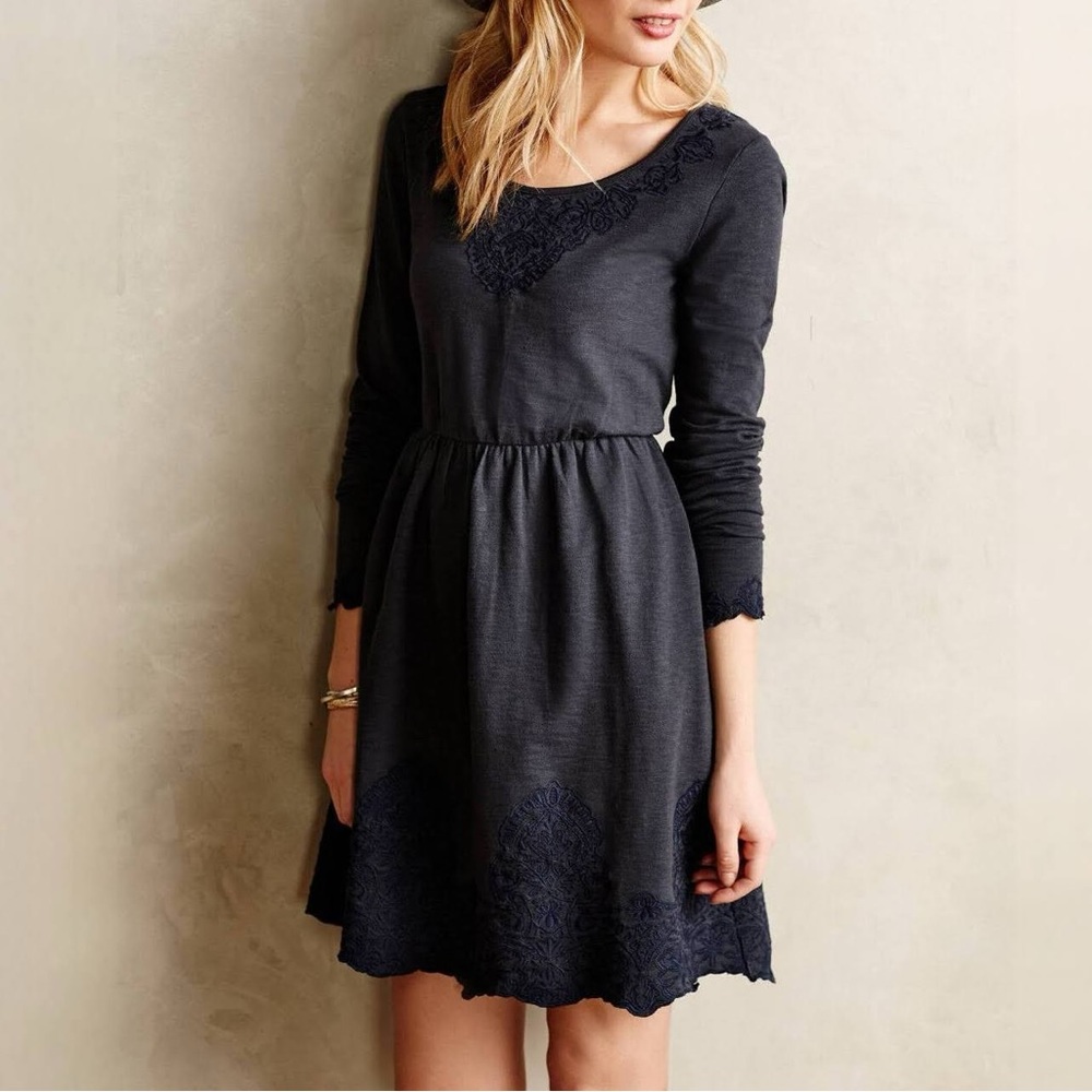 Anthropologie Saturday/Sunday Embroidered Ellie Dress